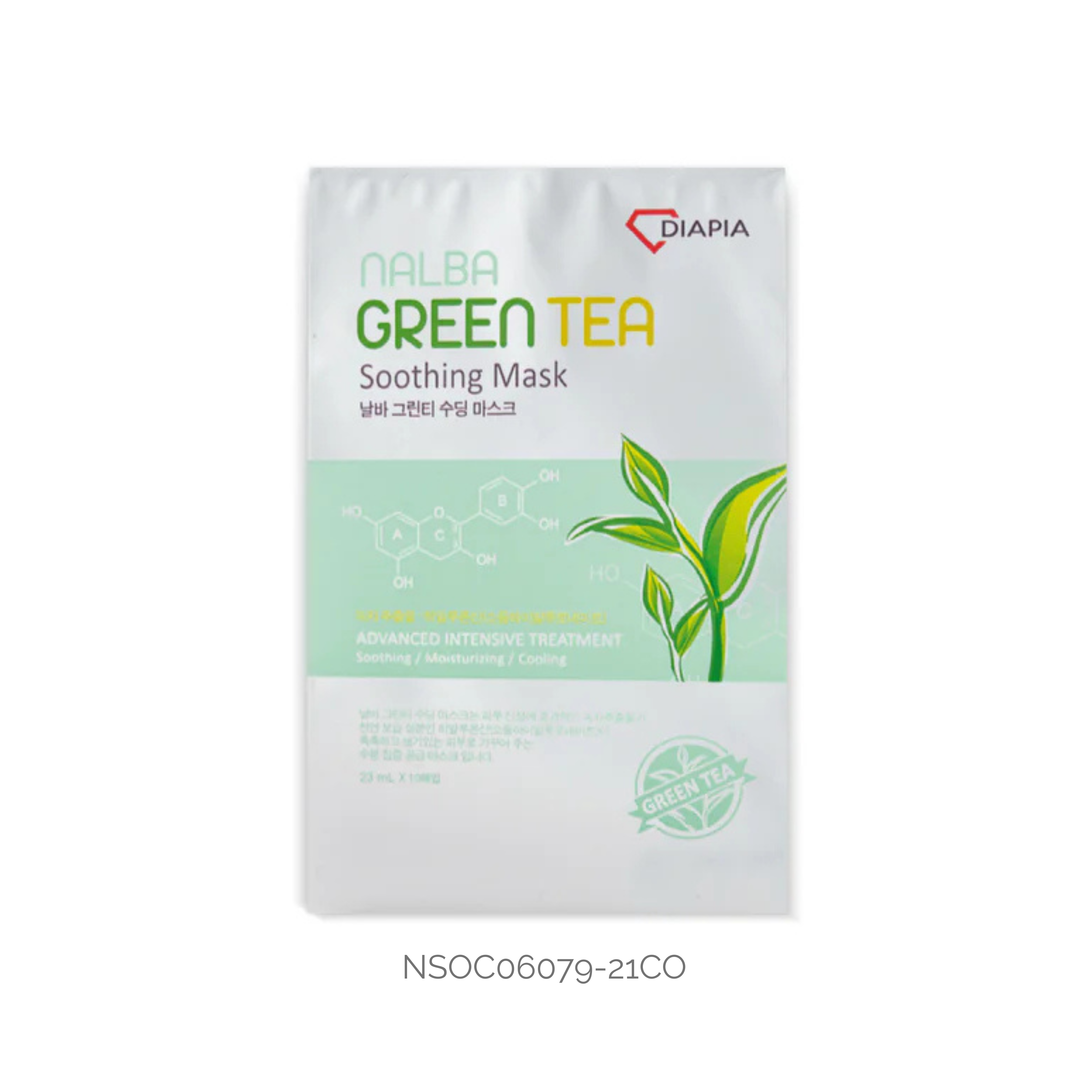 Mascarilla Calmante De Té Verde 23 mL X 10 Unid