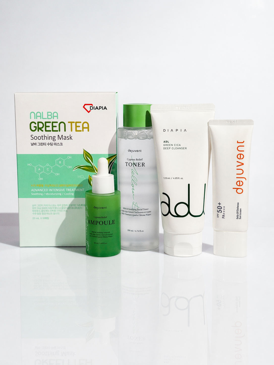 Kit Rutina Piel Seca y Cansada - 5 productos hidratación línea ciprés 