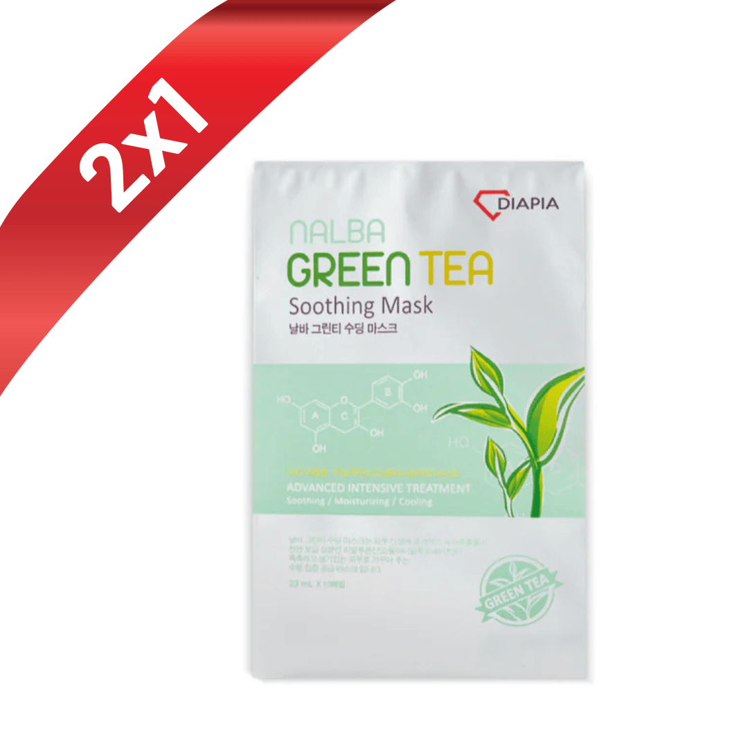 Mascarilla Calmante De Té Verde 23 mL X 10 Unid