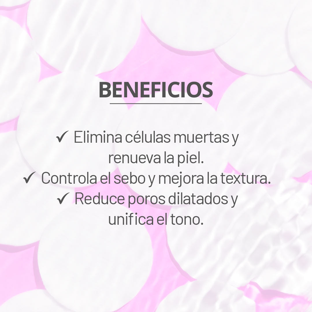 Beneficios de los pads Cica Relief de Dejuvent: reduce poros, controla el sebo y mejora la textura de la piel
