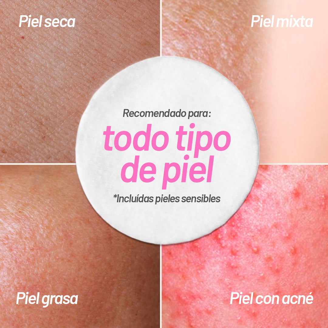 Pads Cica Relief de Dejuvent recomendados para piel grasa, mixta, seca y con acné

